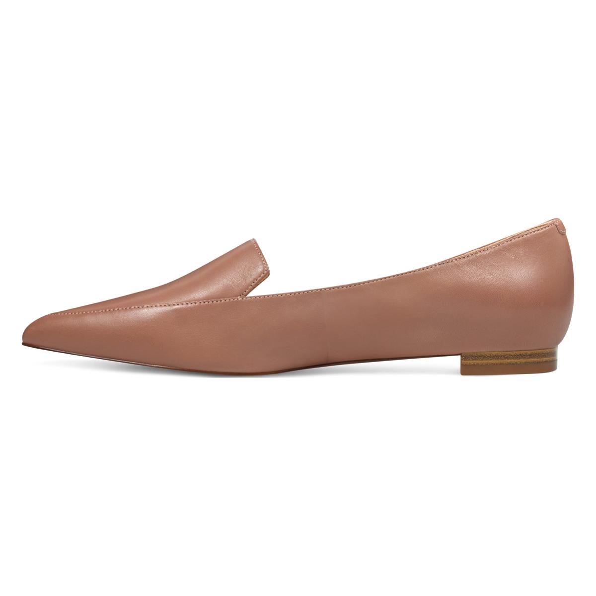 Women's Nine West Abay Smoking Flats Beige | GRKP82641