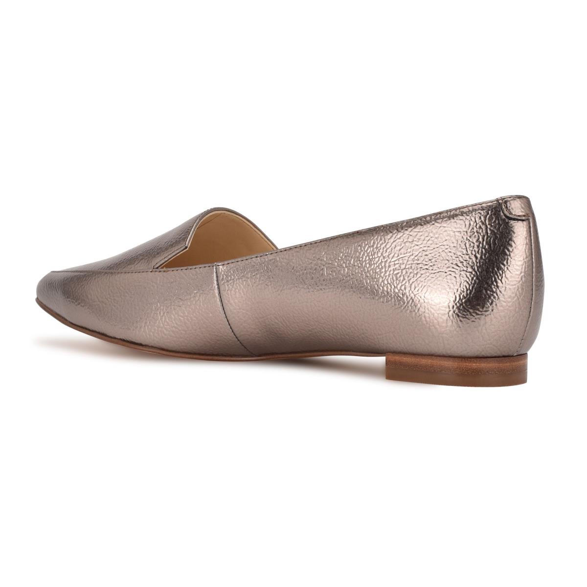 Women's Nine West Abay Smoking Flats Brown | PLMC19584