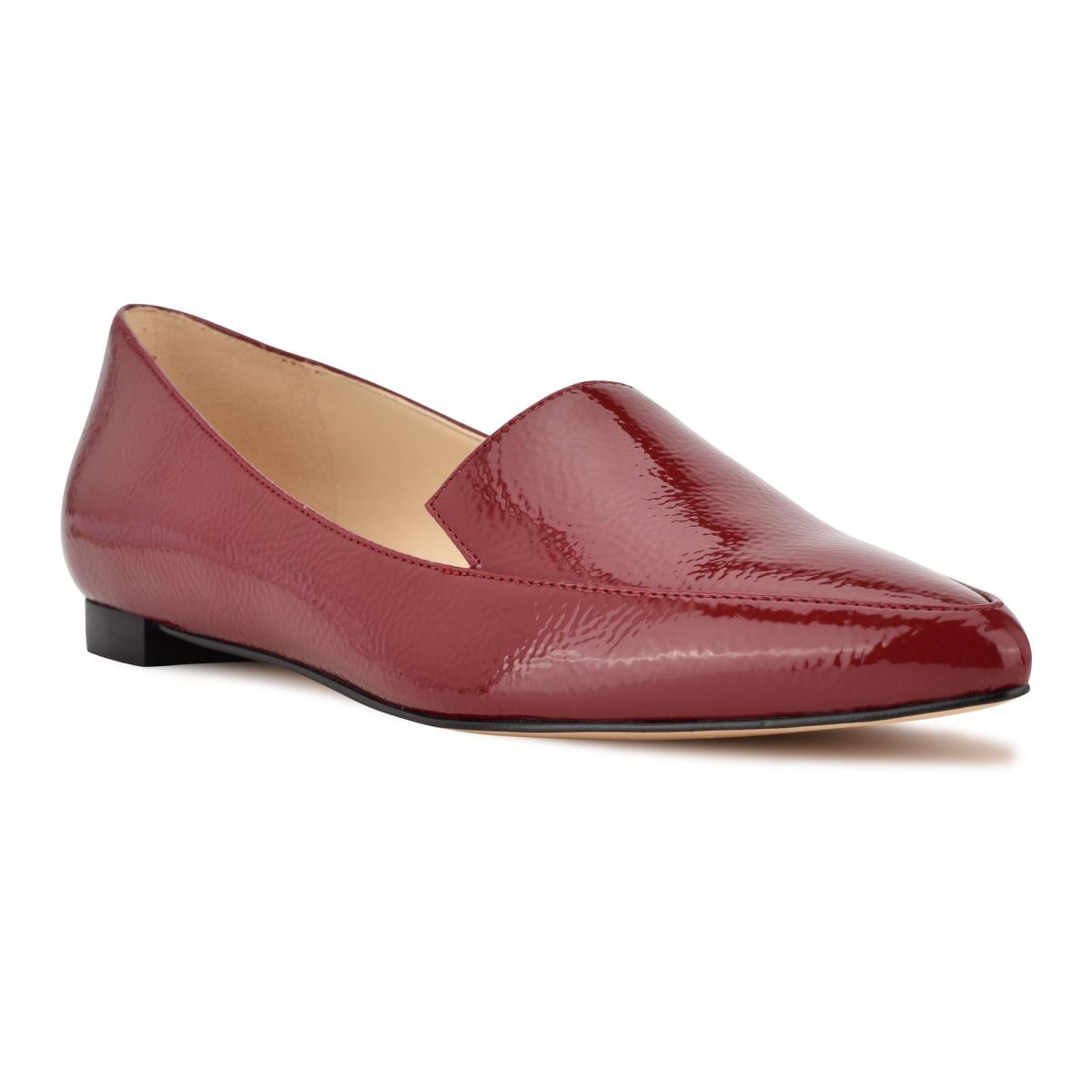 Women's Nine West Abay Smoking Flats Pink | GHNF98640