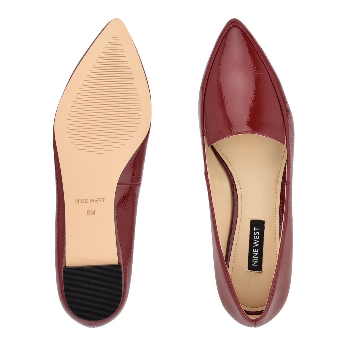 Women's Nine West Abay Smoking Flats Pink | GHNF98640