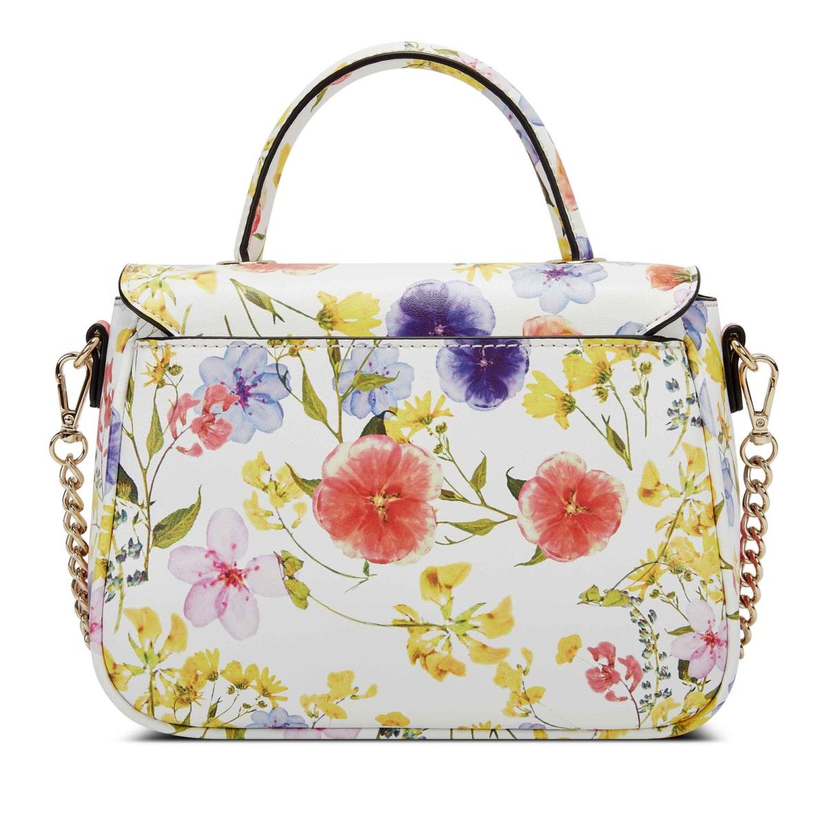 Women's Nine West Addy Mini Top Handle Flap Crossbody Bags Flower | PFKY40732