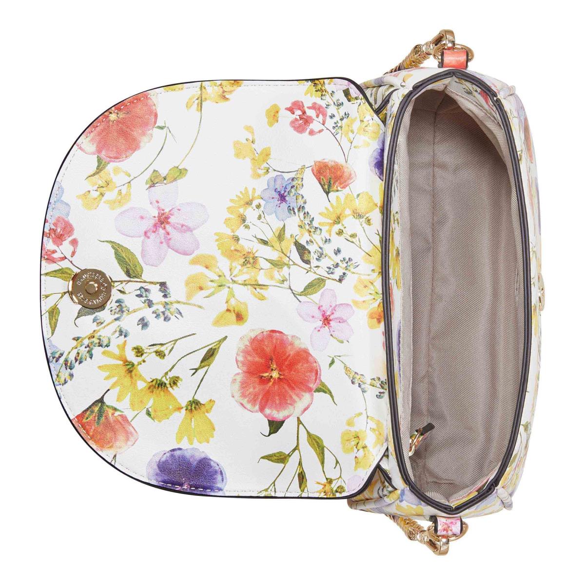 Women's Nine West Addy Mini Top Handle Flap Crossbody Bags Flower | PFKY40732