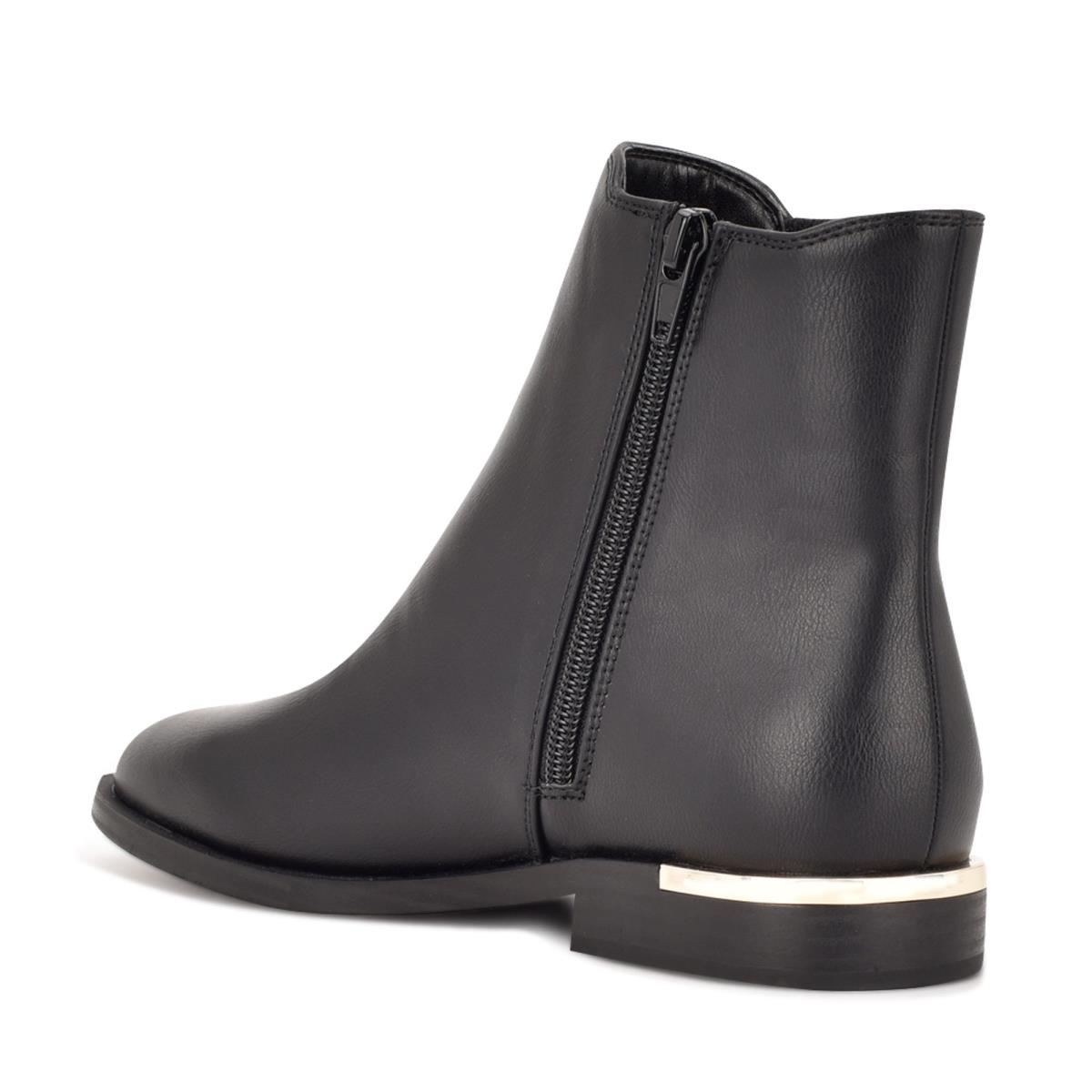 Women's Nine West Agate Chelsea Booties Black | UWNI72645