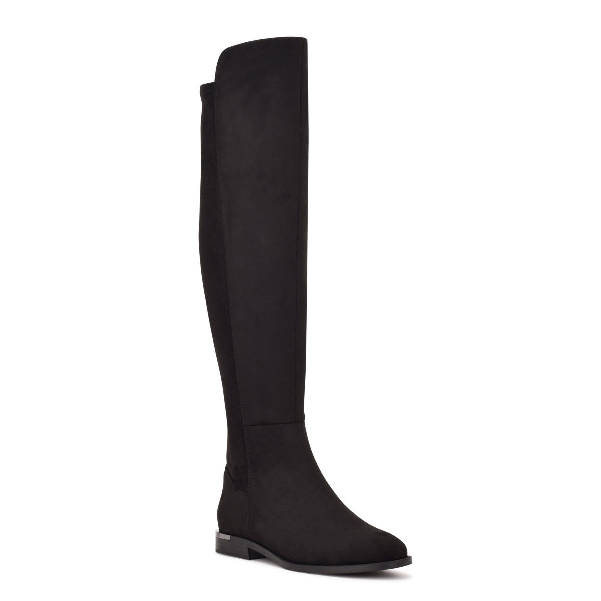 Women's Nine West Allair Over the Knee Boots Black | TJMB08943