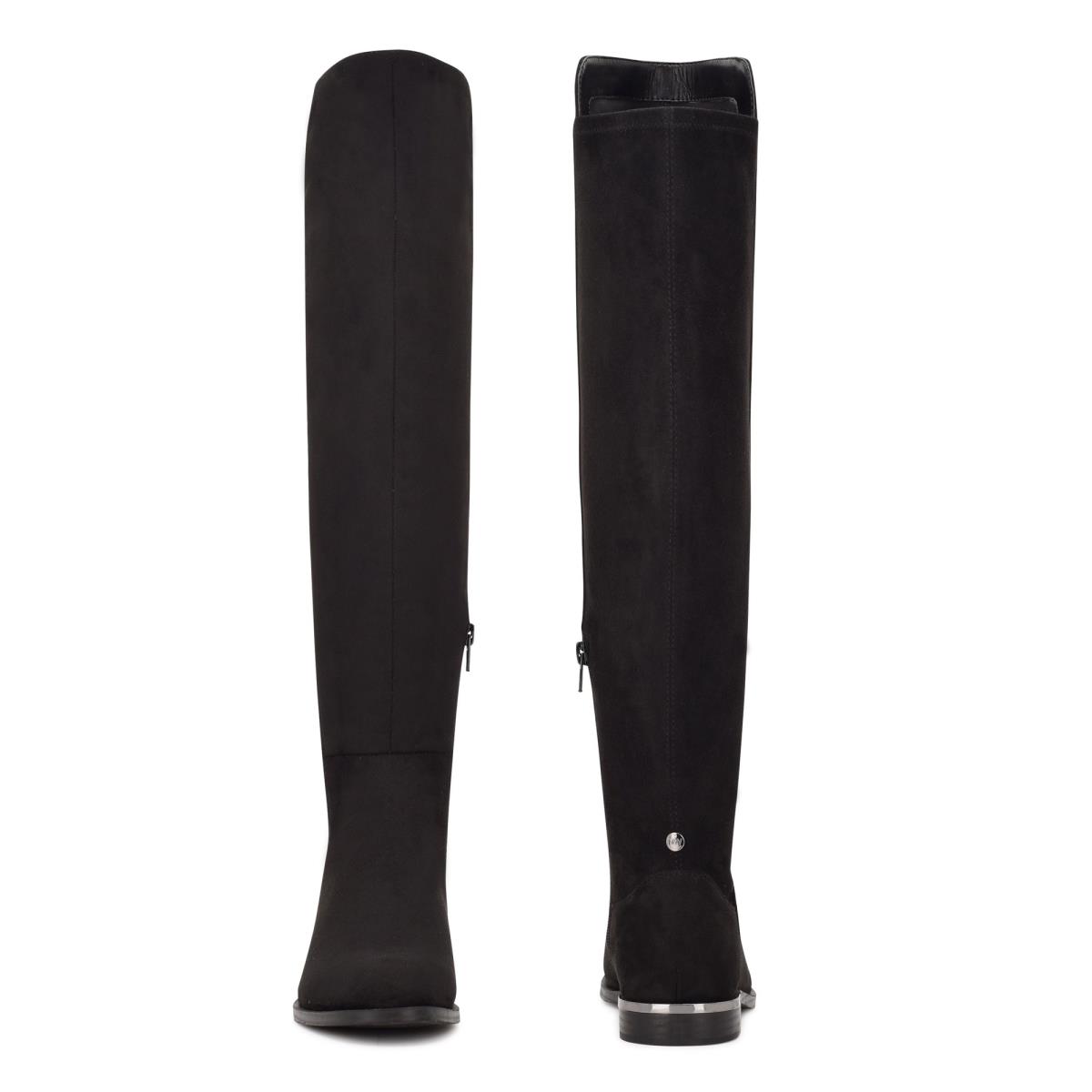 Women's Nine West Allair Over the Knee Boots Black | TJMB08943