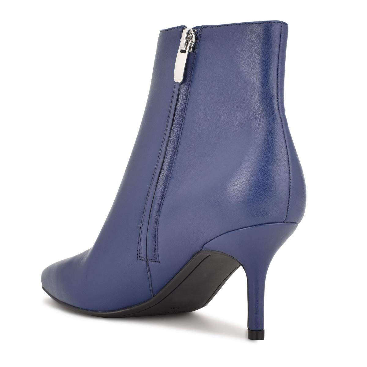 Women's Nine West Ari Dress Booties Blue | WTVL35609