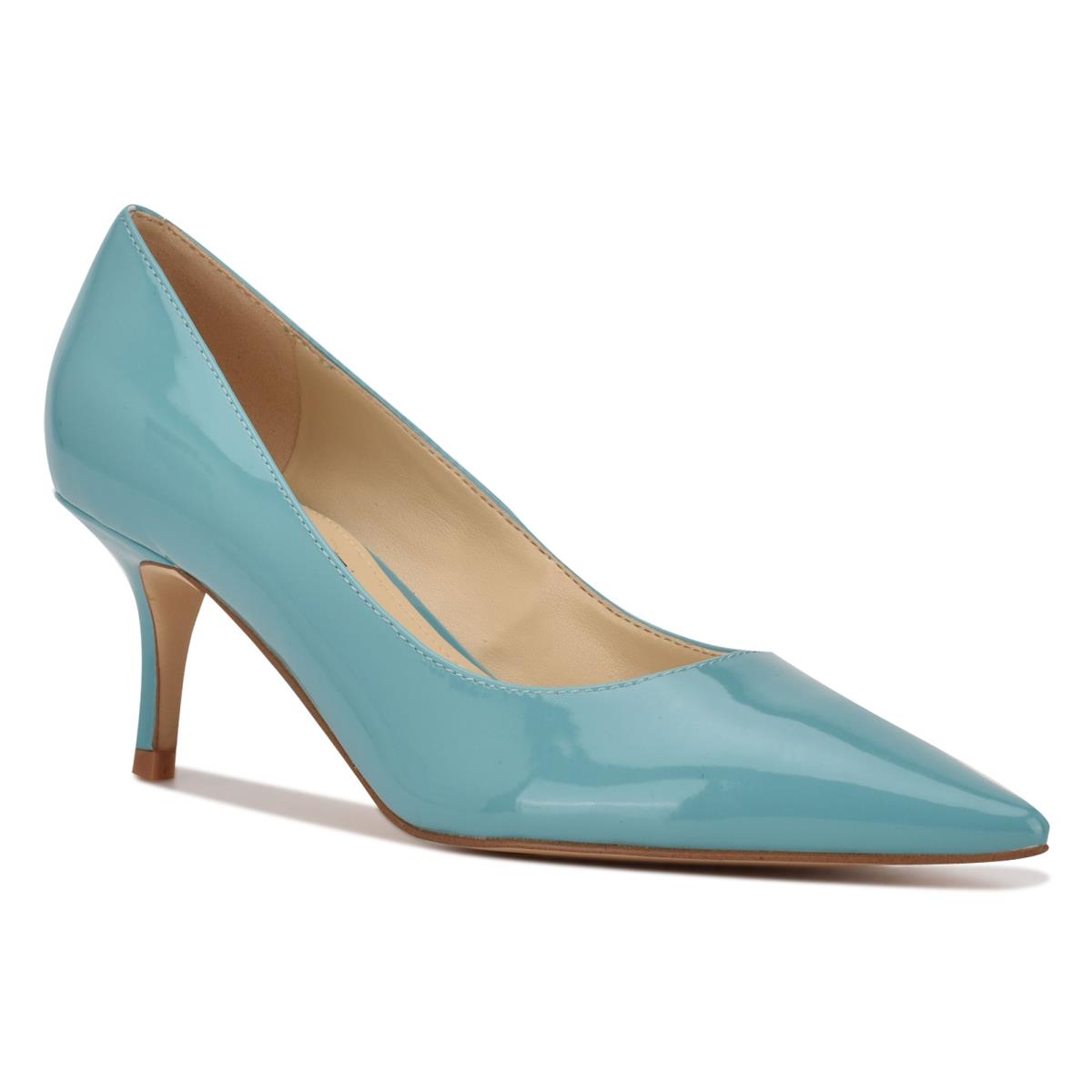 Women's Nine West Arlene Pointy Toe Pumps Blue | GNSH65092