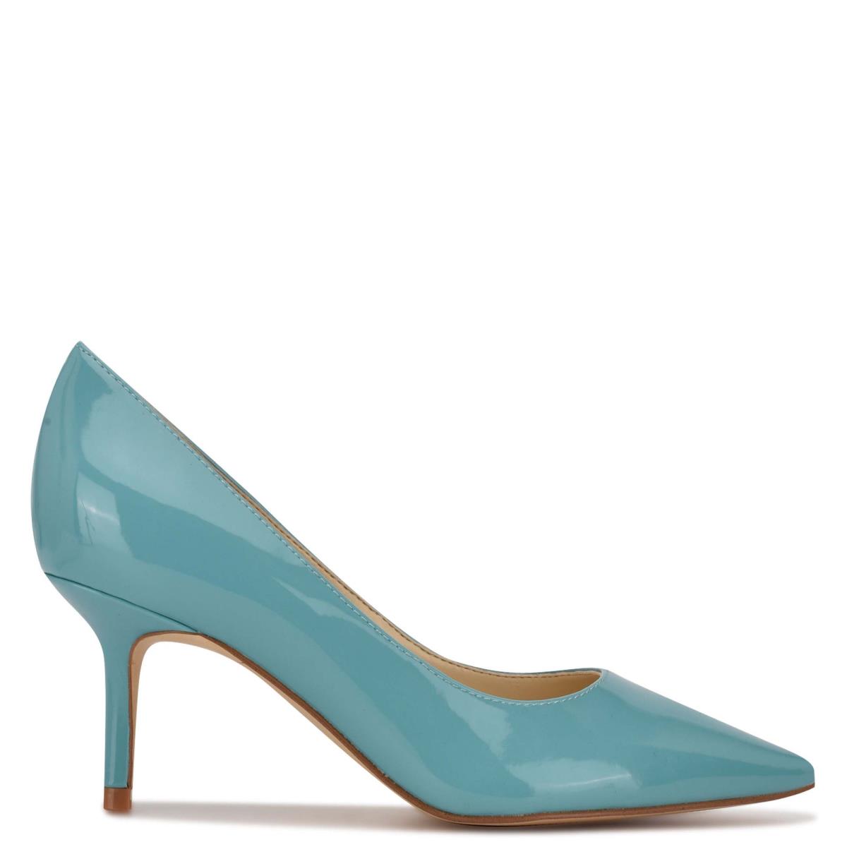 Women\'s Nine West Arlene Pointy Toe Pumps Blue | GNSH65092