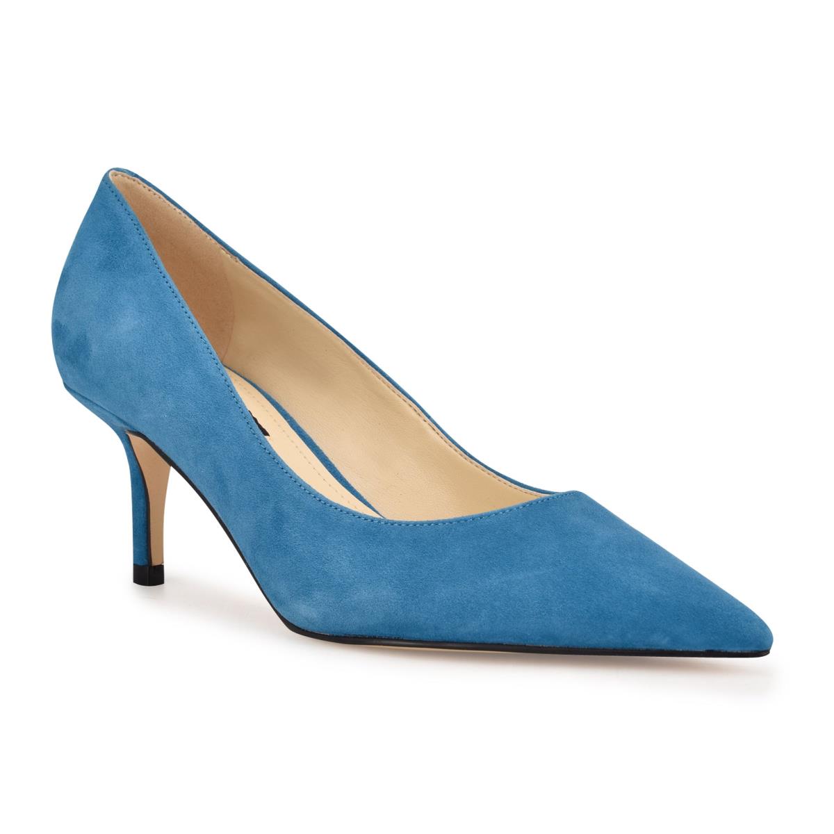 Women's Nine West Arlene Pointy Toe Pumps Turquoise | SXJG35486