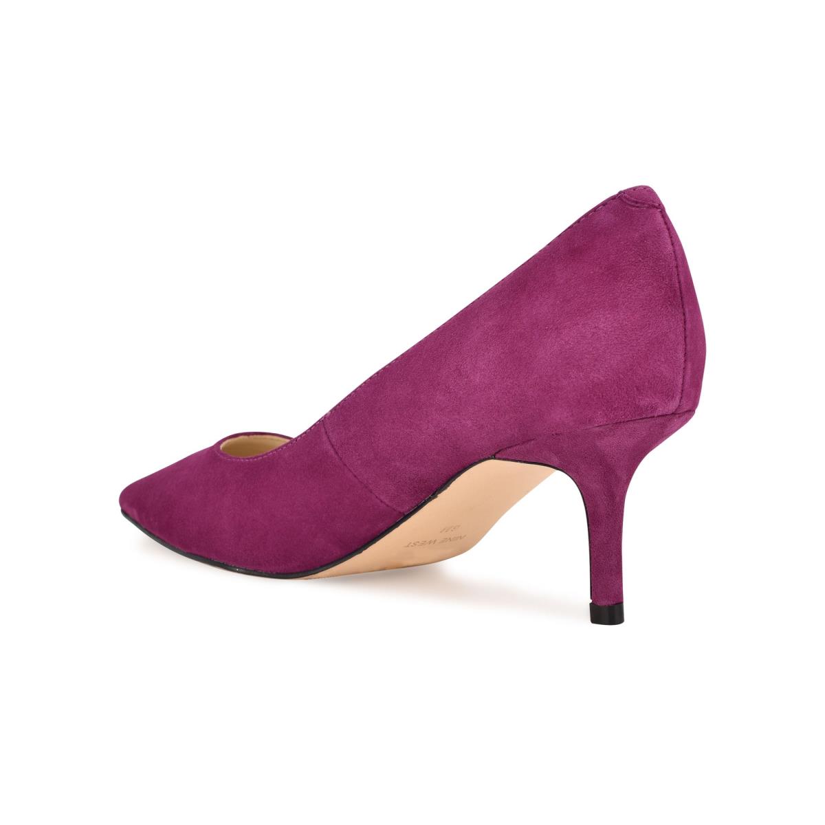 Women's Nine West Arlene Pointy Toe Pumps Purple | TFQM10237