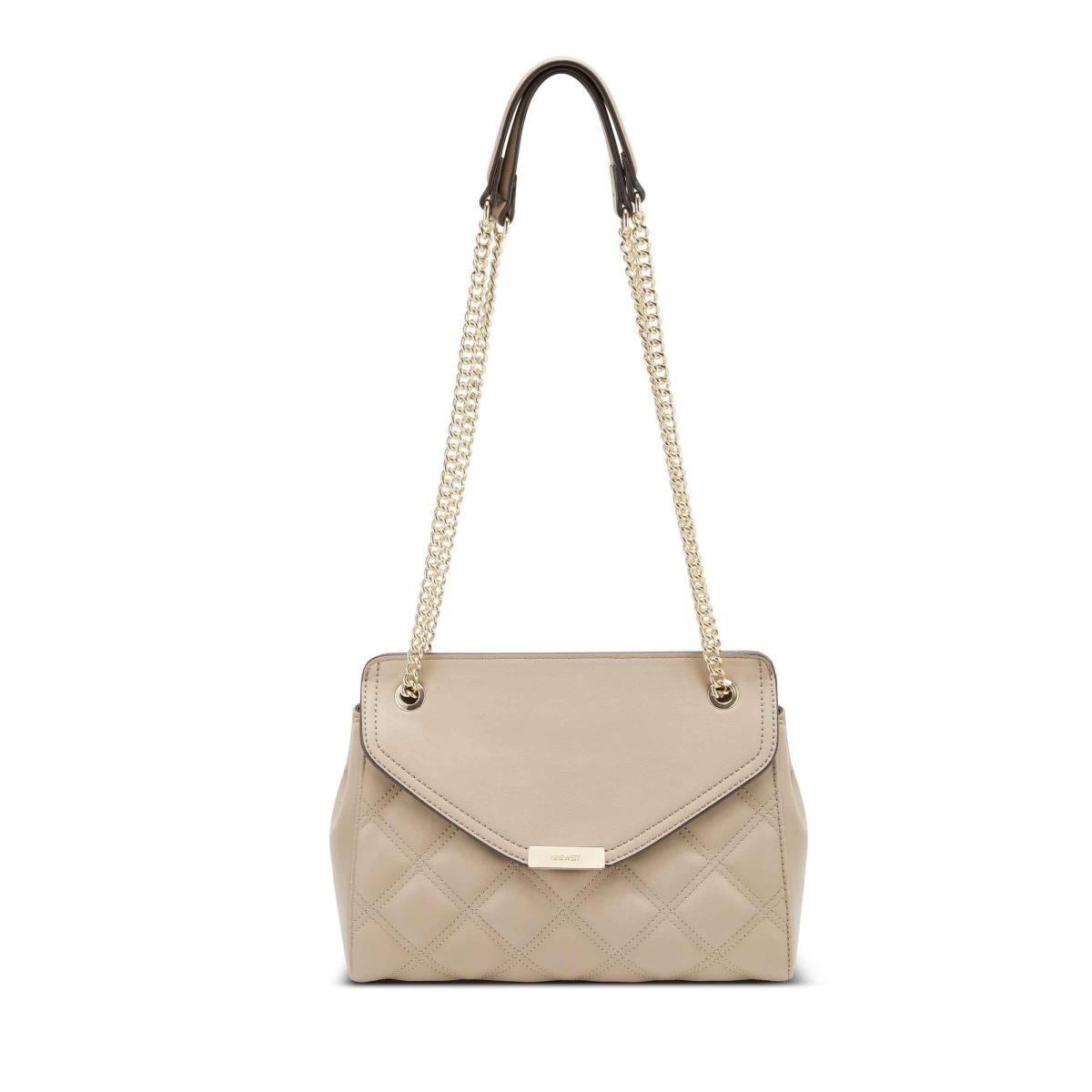 Women\'s Nine West Ava Convertible Xbody Flap Crossbody Bags Beige | QRUB84251