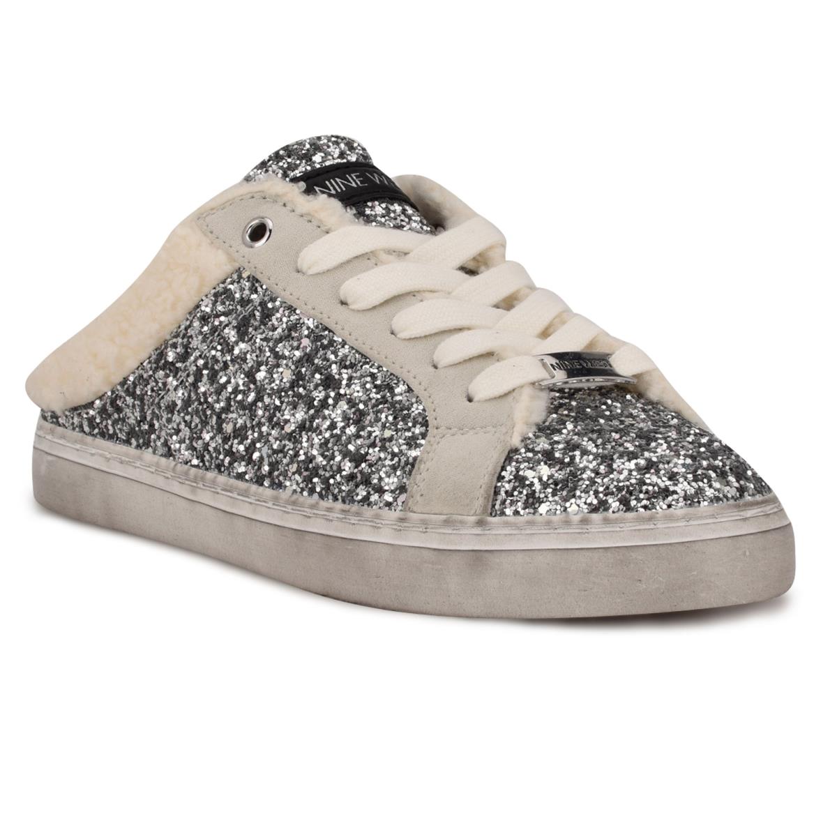 Women's Nine West Beezie Slip On Sneaker Silver | NPBO75814