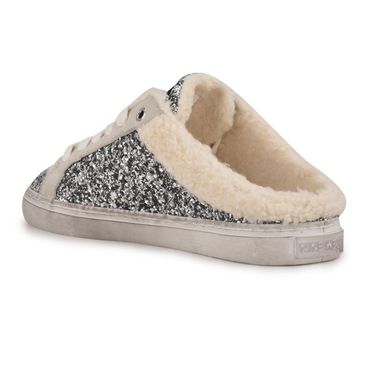 Women's Nine West Beezie Slip On Sneaker Silver | NPBO75814