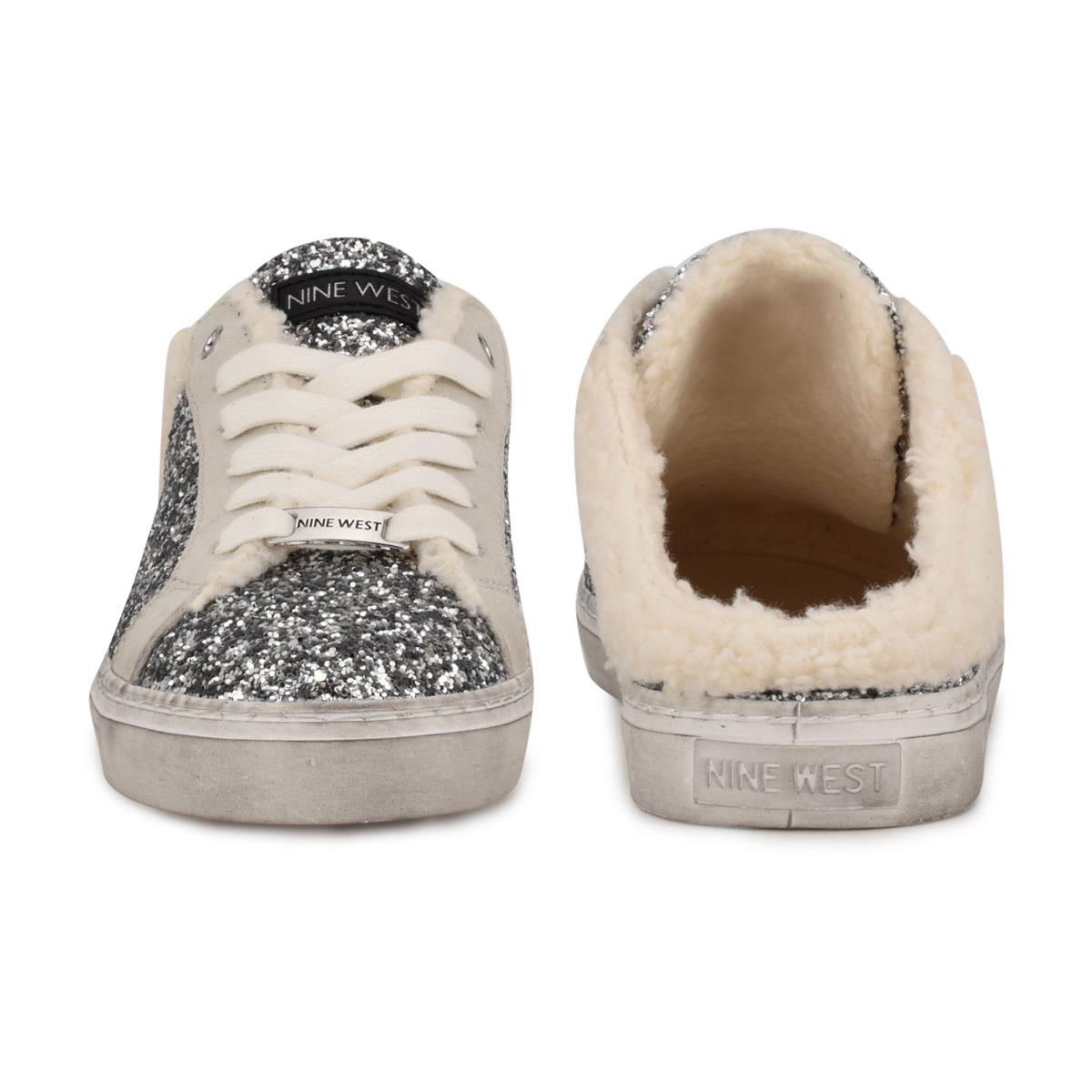 Women's Nine West Beezie Slip On Sneaker Silver | NPBO75814