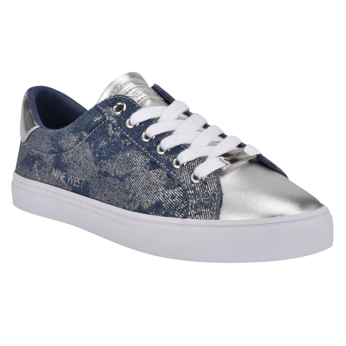 Women's Nine West Best Casual Sneakers Blue | DZRW04983