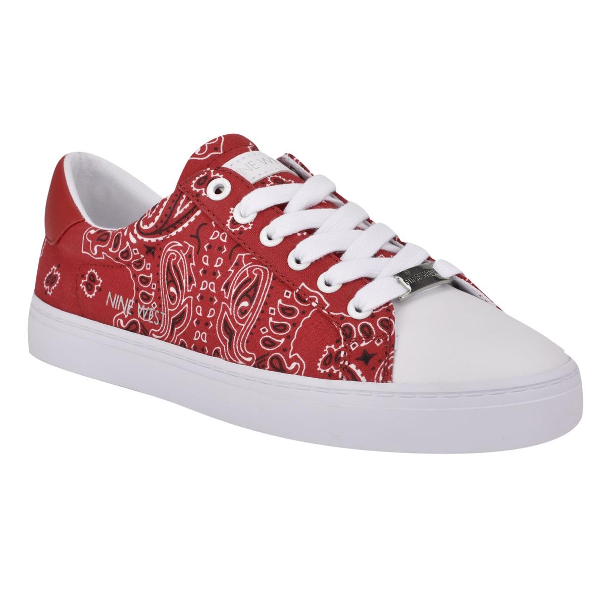 Women's Nine West Best Casual Sneakers Red | YQRA08367