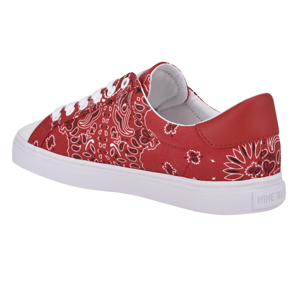 Women's Nine West Best Casual Sneakers Red | YQRA08367