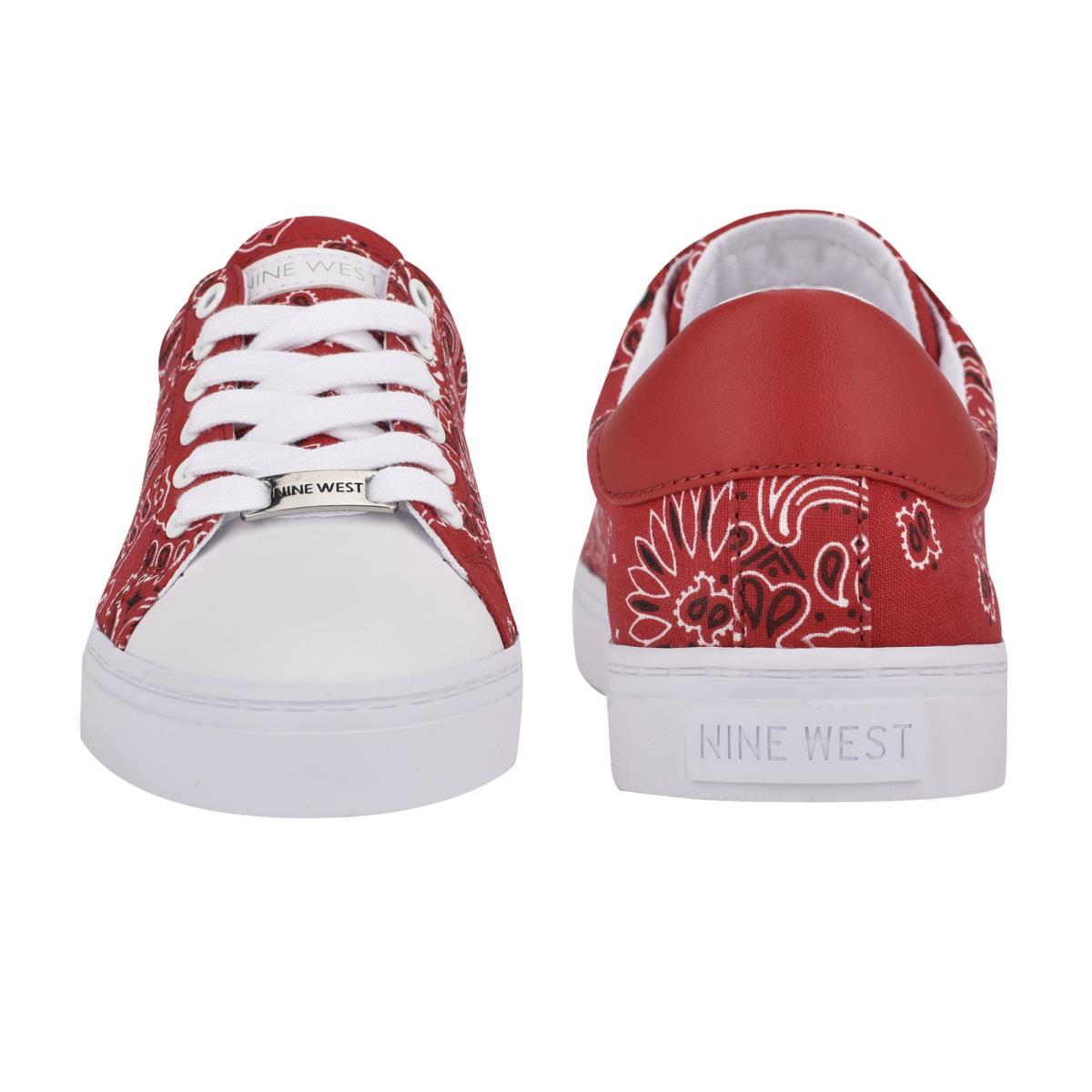 Women's Nine West Best Casual Sneakers Red | YQRA08367