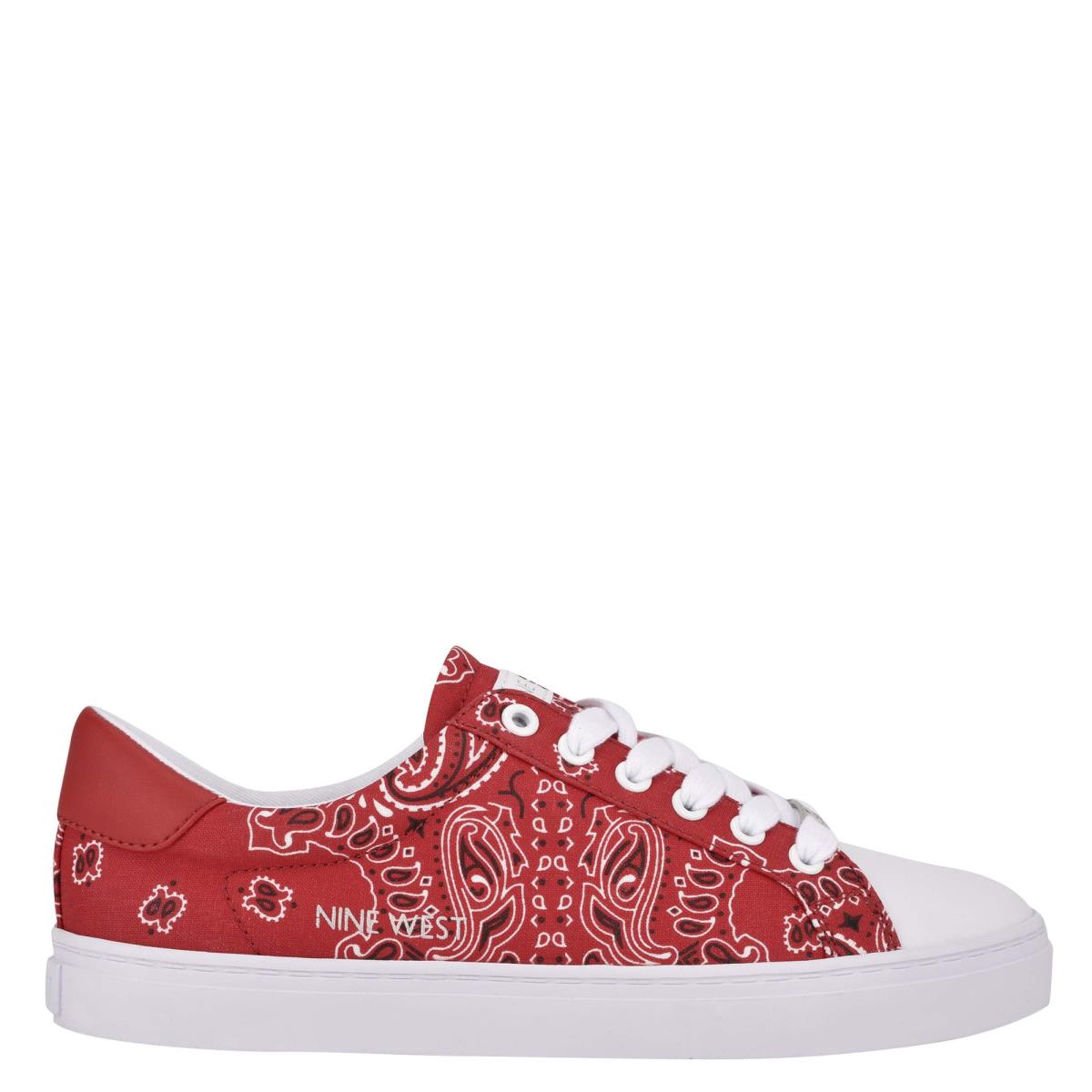 Women\'s Nine West Best Casual Sneakers Red | YQRA08367