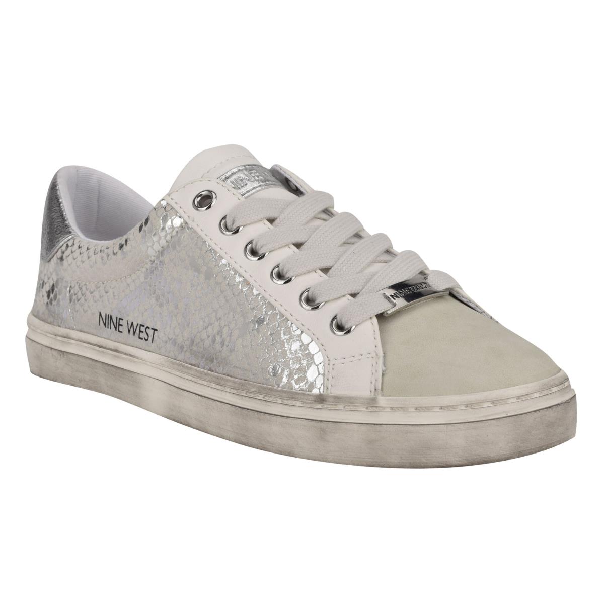 Women's Nine West Best Casual Sneakers Silver | QWSJ40821