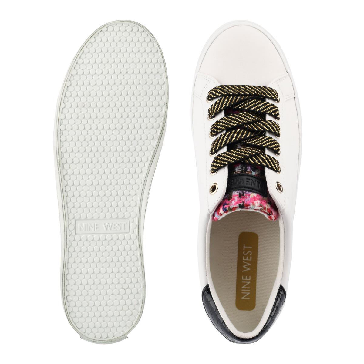 Women's Nine West Best Casual Sneakers White | ZLHN34680