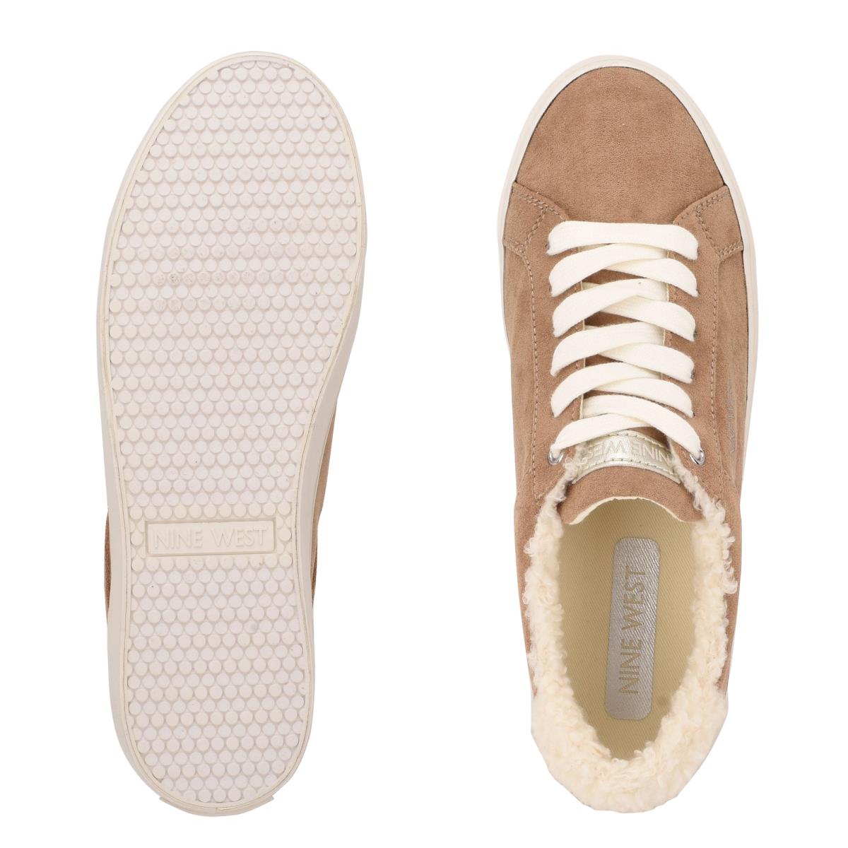 Women's Nine West Bribe Casual Sneakers Light Beige | RPBW08251