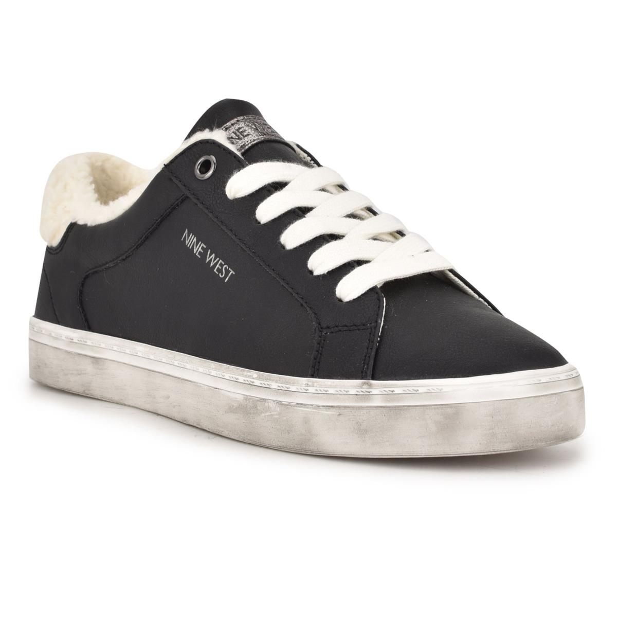 Women's Nine West Bribe Casual Sneakers Black | UZXM56023