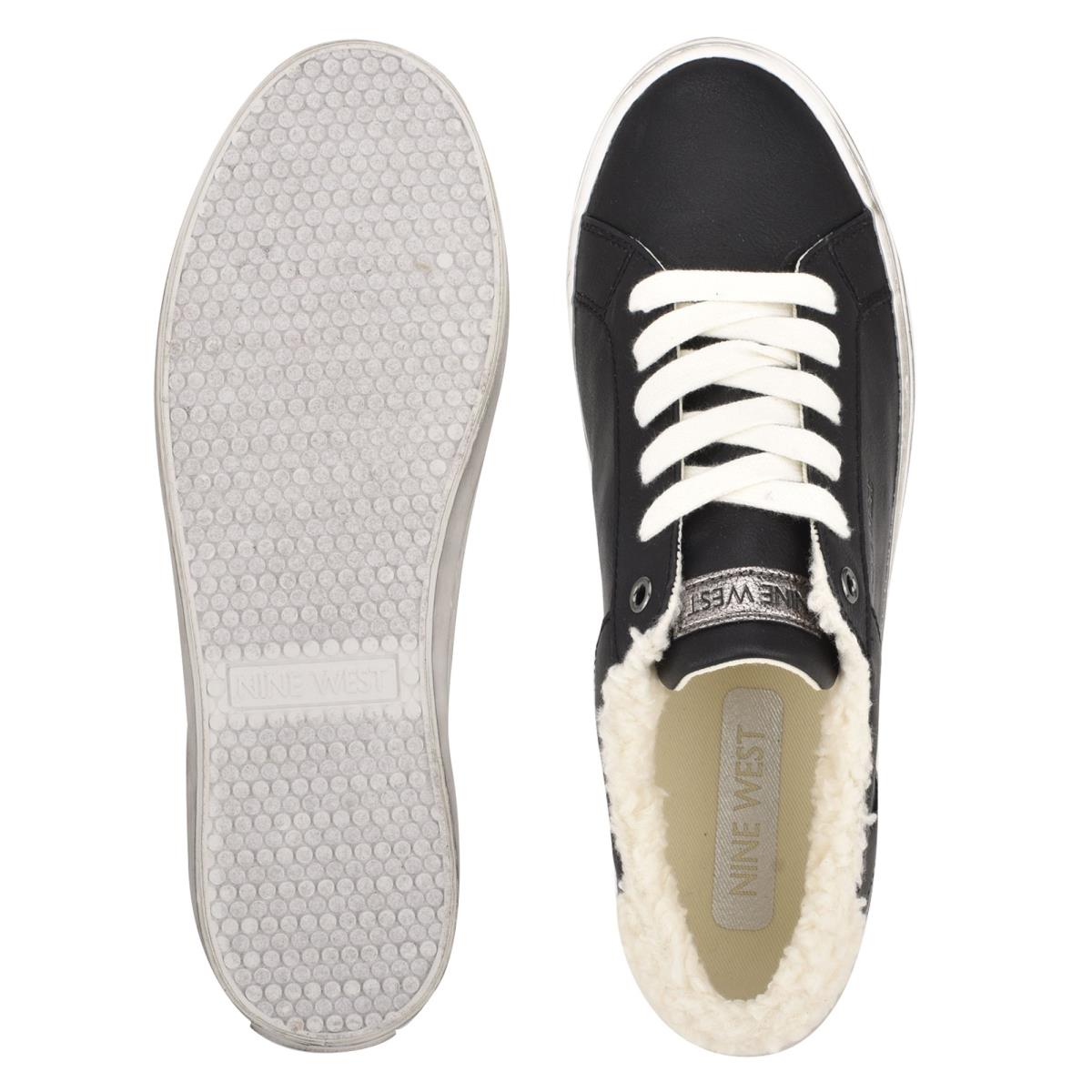 Women's Nine West Bribe Casual Sneakers Black | UZXM56023