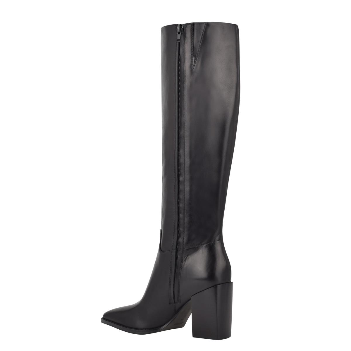 Women's Nine West Brixe Heeled Boots Black | JSHE96147