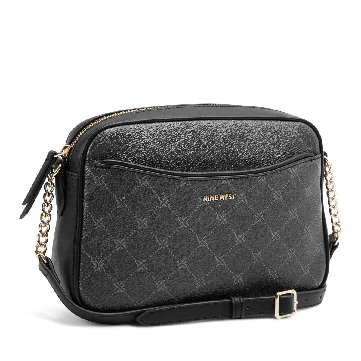 Women's Nine West Calla Camera Bag Crossbody Bags Black | FYPT80142