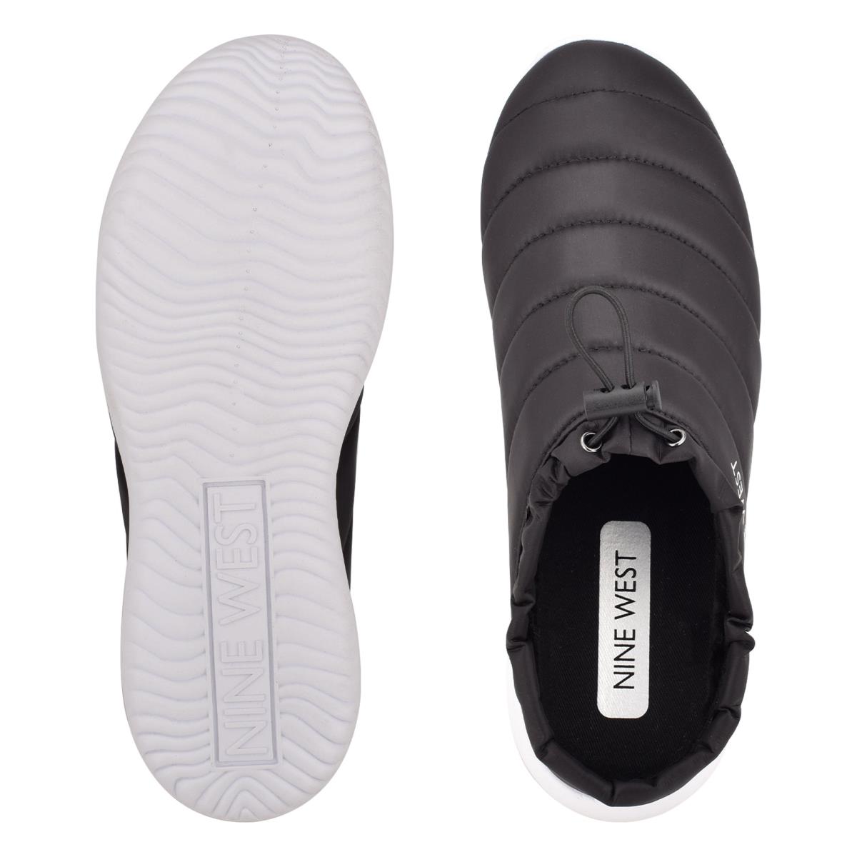 Women's Nine West Echo Slip On Sneaker Black | HLSD21840