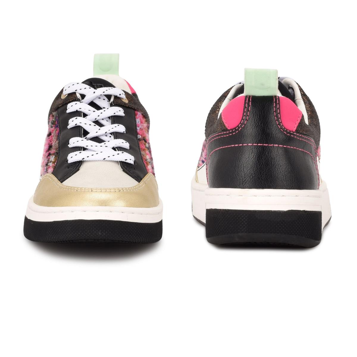 Women's Nine West Elevate Sneakers Sneakers Pink / Multicolor | IWQP82047