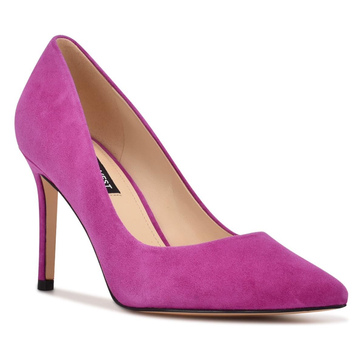 Women's Nine West Ezra Pointy Toe Pumps Purple | GFLP13890