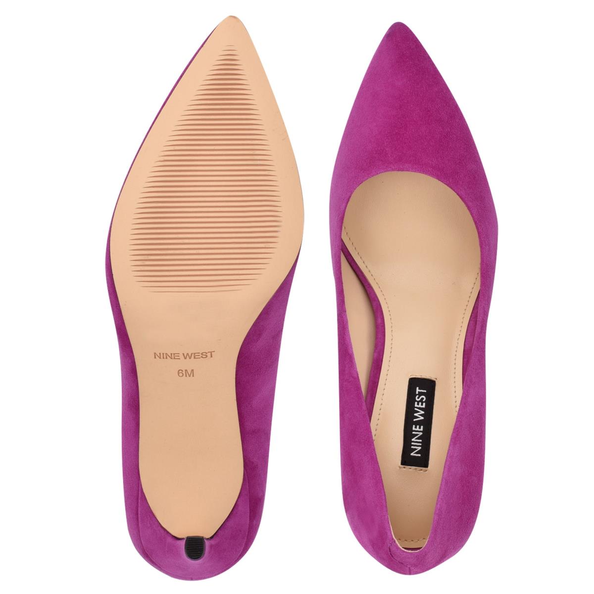 Women's Nine West Ezra Pointy Toe Pumps Purple | GFLP13890