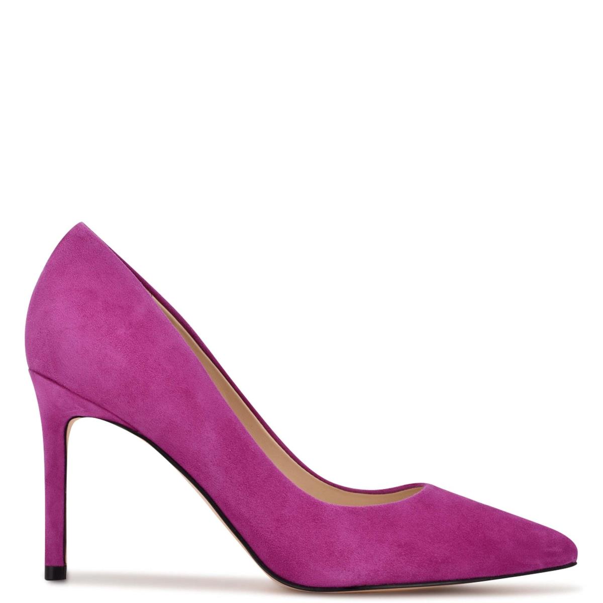 Women\'s Nine West Ezra Pointy Toe Pumps Purple | GFLP13890