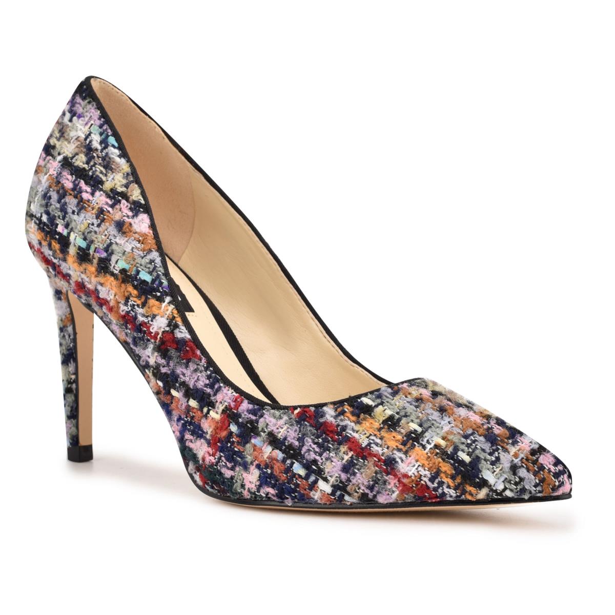 Women's Nine West Ezra Pointy Toe Pumps Multicolor | UBZF38519