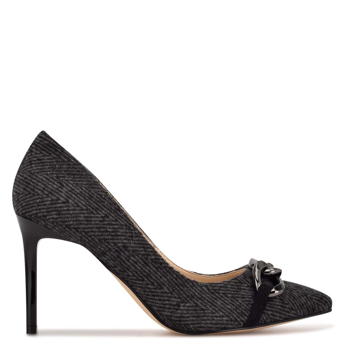 Women\'s Nine West Ezzie Pointy Toe Pumps Grey | NGQJ36840