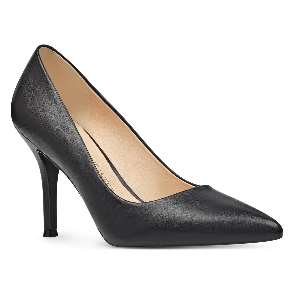 Women's Nine West Fifth 9x9 Pointy Toe Pumps Black | DMCW94761