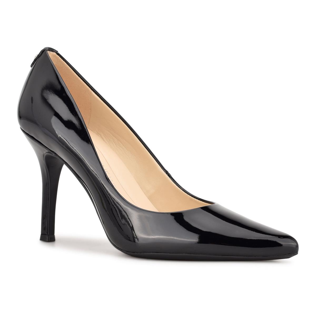 Women's Nine West Fifth 9x9 Pointy Toe Pumps Black | VAMR08649