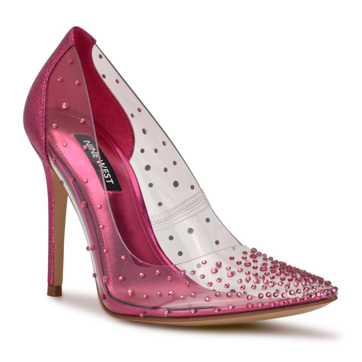 Women's Nine West Franca Dress Pumps Pink | ZIPK05126