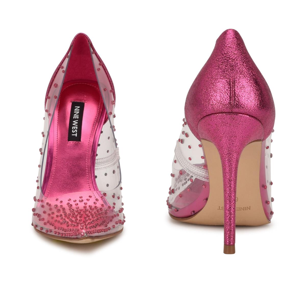 Women's Nine West Franca Dress Pumps Pink | ZIPK05126