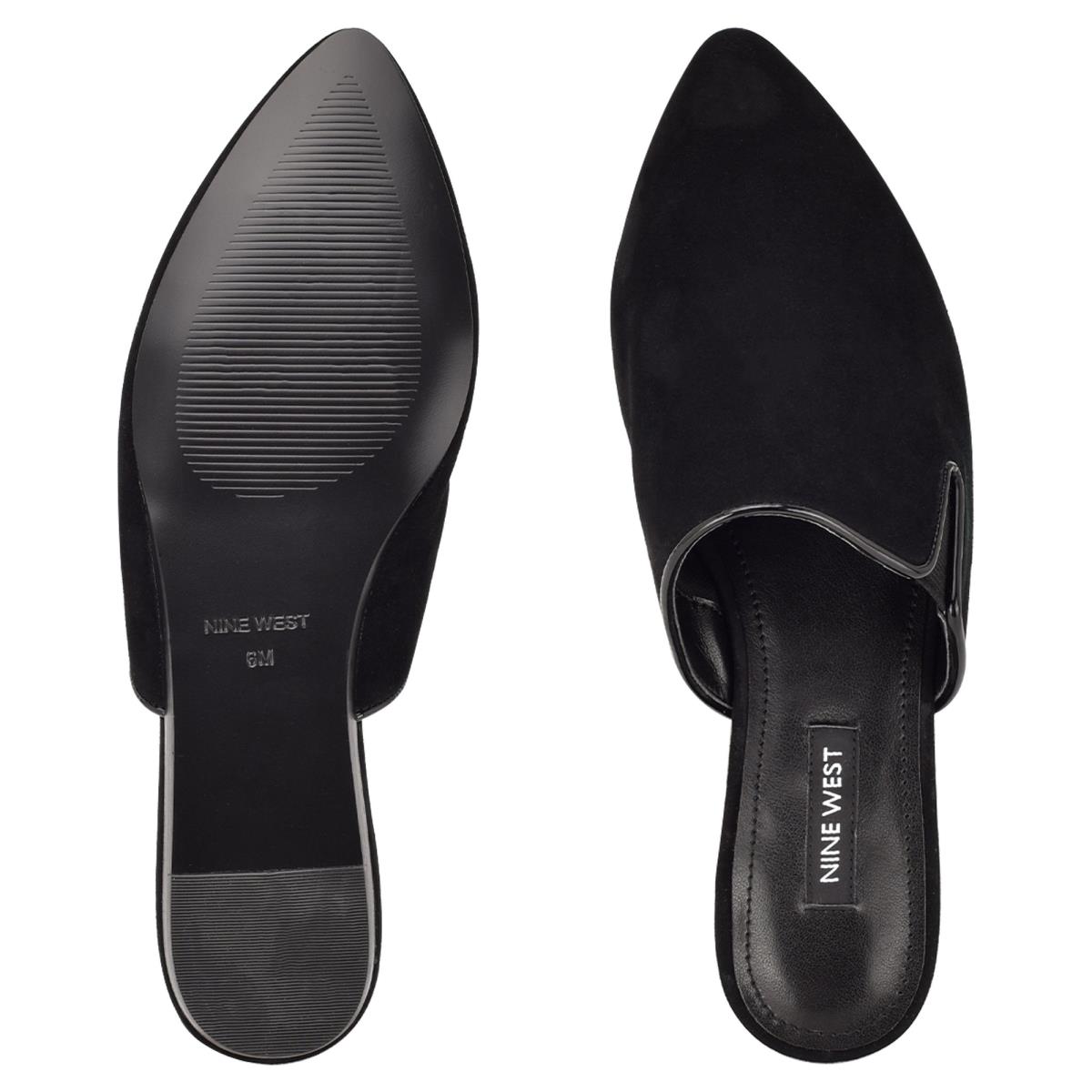 Women's Nine West Freeda Pointy Toe Mules Black | GWBL15802