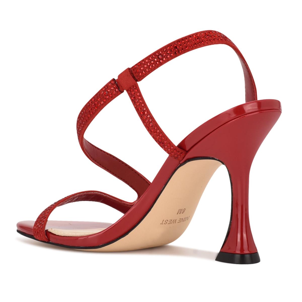 Women's Nine West Immal Dress Sandals Light Red | GZQY93860