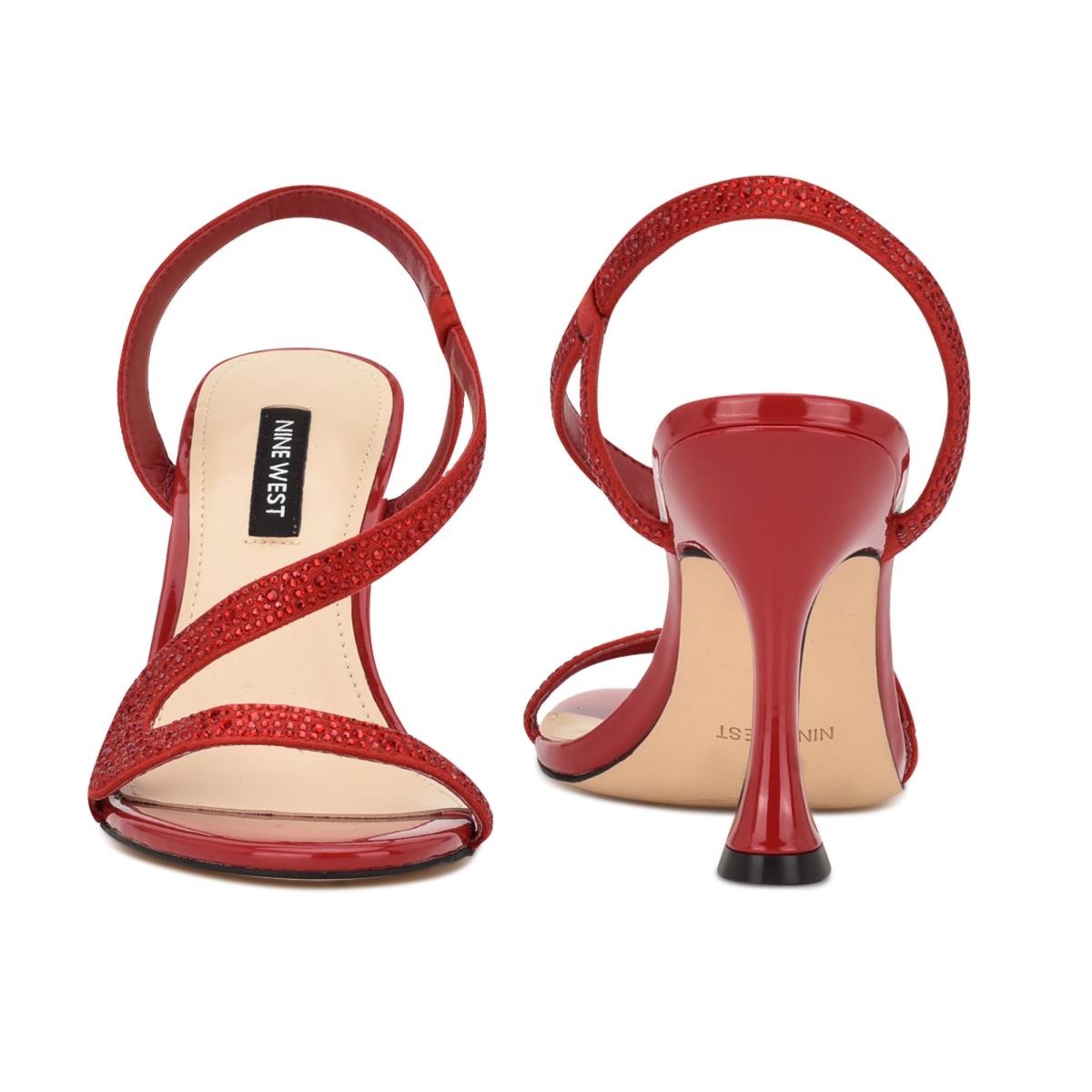 Women's Nine West Immal Dress Sandals Light Red | GZQY93860