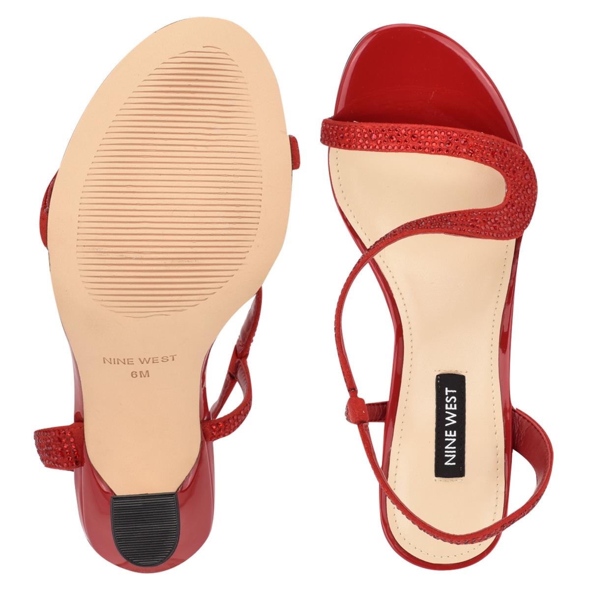 Women's Nine West Immal Dress Sandals Light Red | GZQY93860