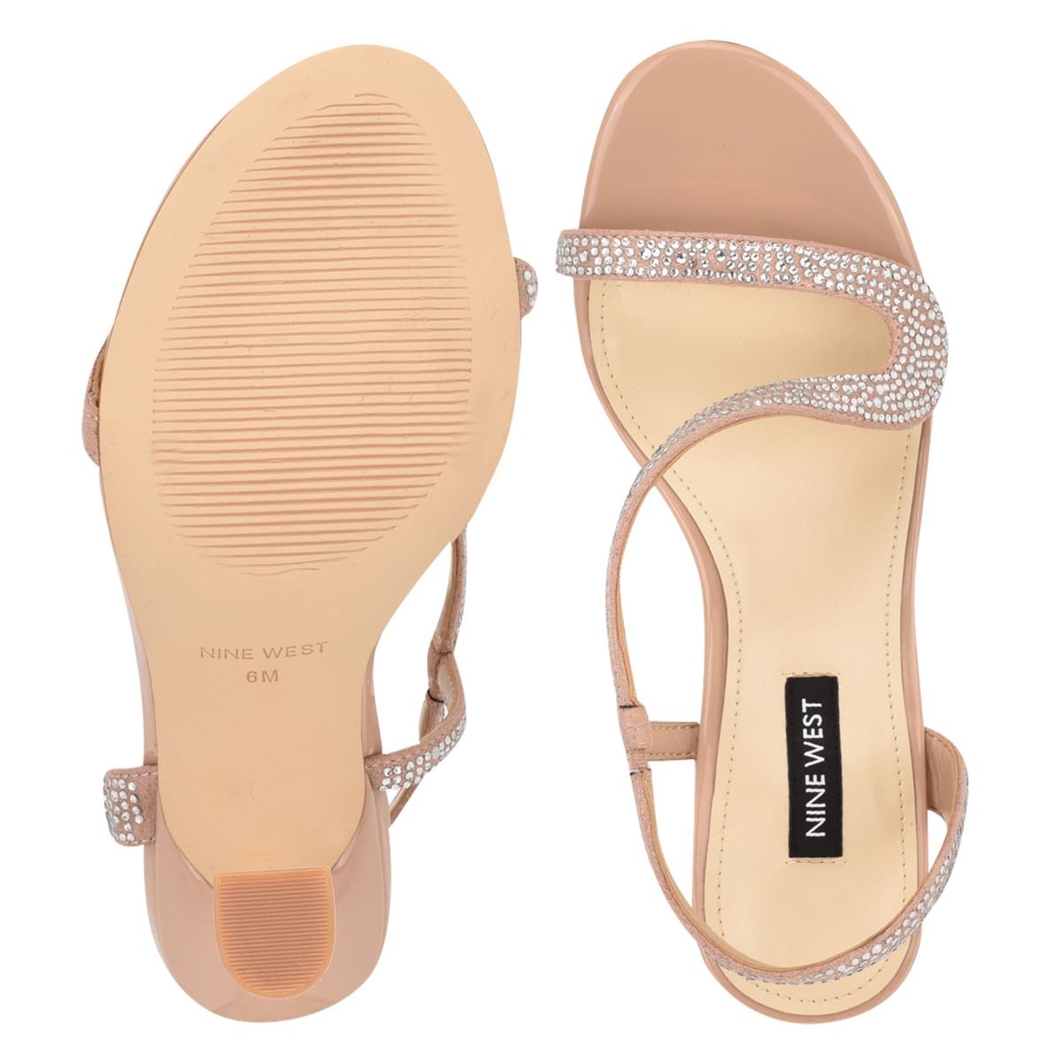 Women's Nine West Immal Dress Sandals Skin Color | DIHU38102