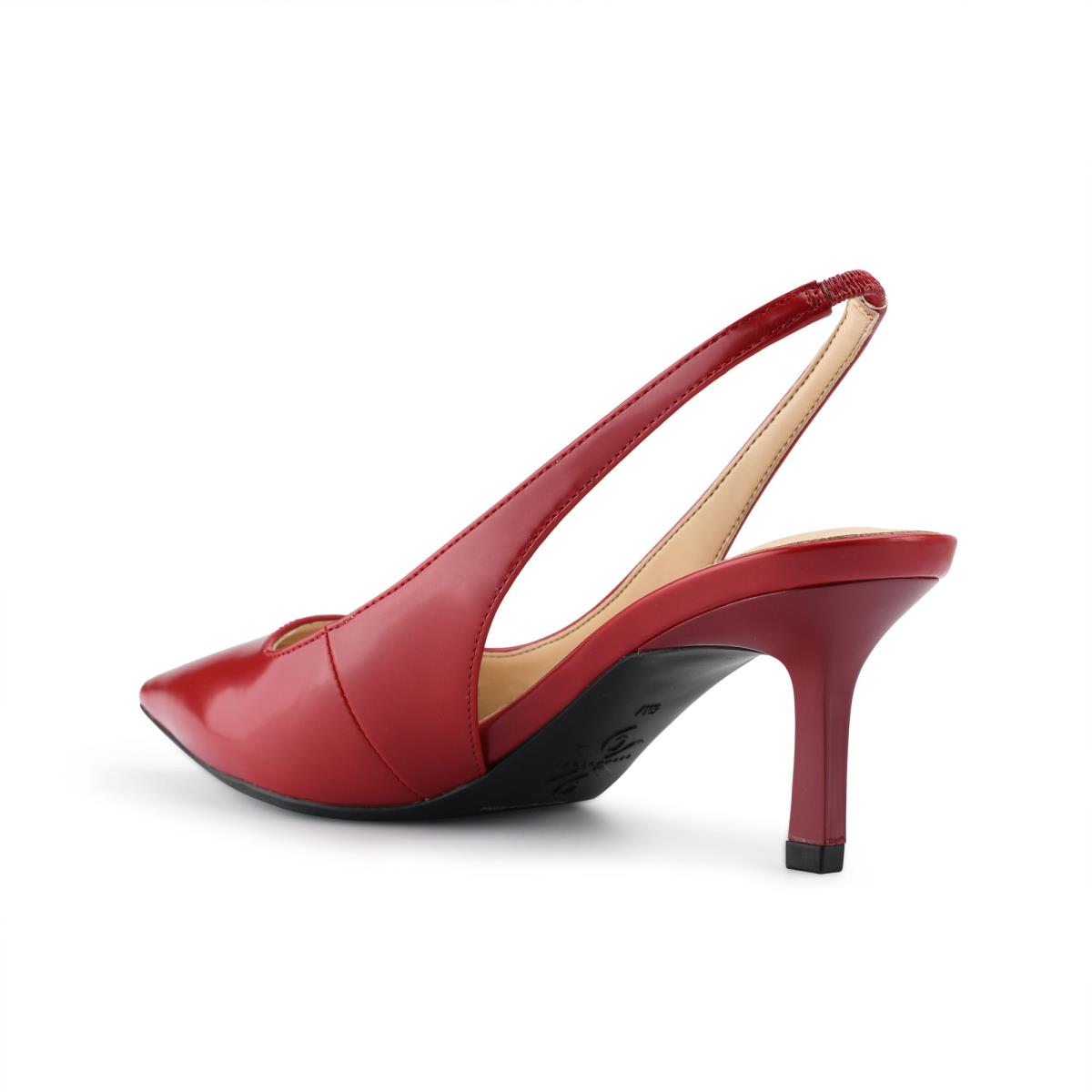 Women's Nine West Kately 9x9 Slingback Pumps Red | YVQG06534