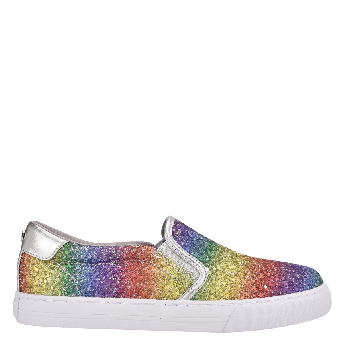 Women\'s Nine West Lala Slip On Sneakers Multicolor | KYUZ71984