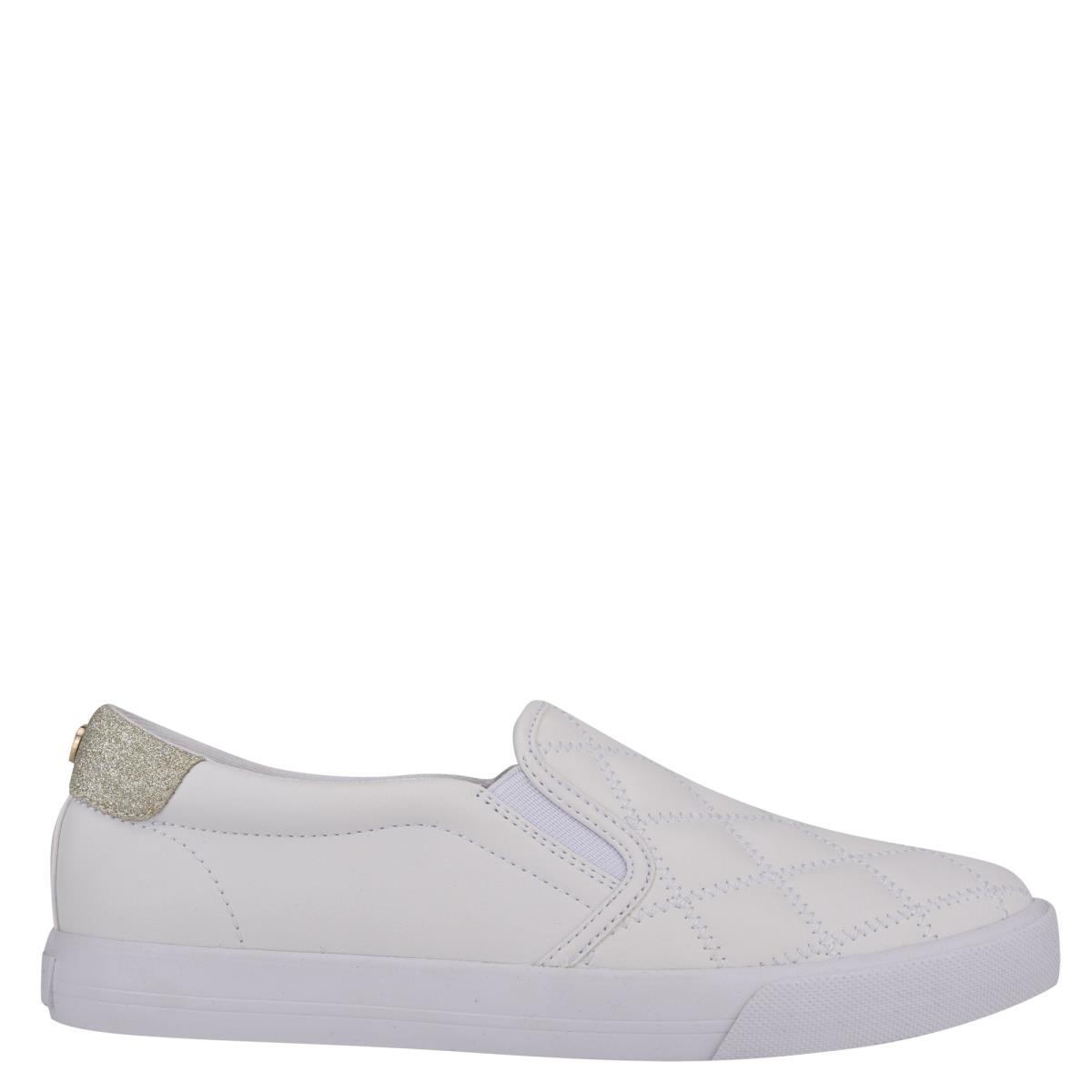 Women\'s Nine West Lala Slip On Sneakers White | PXLQ61920