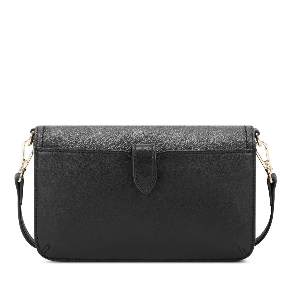 Women's Nine West Lawson Wallet On A String Crossbody Bags Black | KWME60475